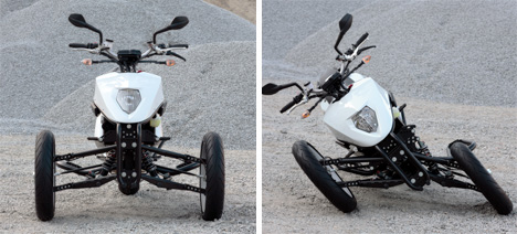 Lean, Mean: Safer Motorcycle Takes Turns at an Angle ...