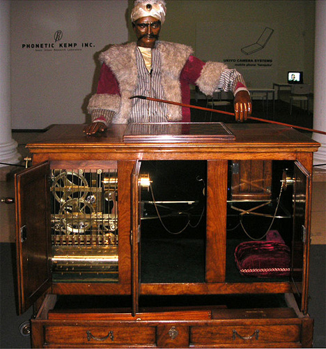 reconstruction of turk automoton chess player