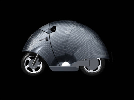 Scooterdillo: Adorably Nerdy Solar-Powered Electric Scooter  Gadgets 