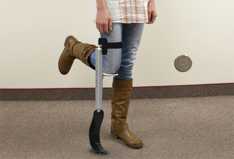 prosthetic leg lower running temporary start prosthetics mechanical injuries technology engineering wanted gadgets good limbs but gajitz