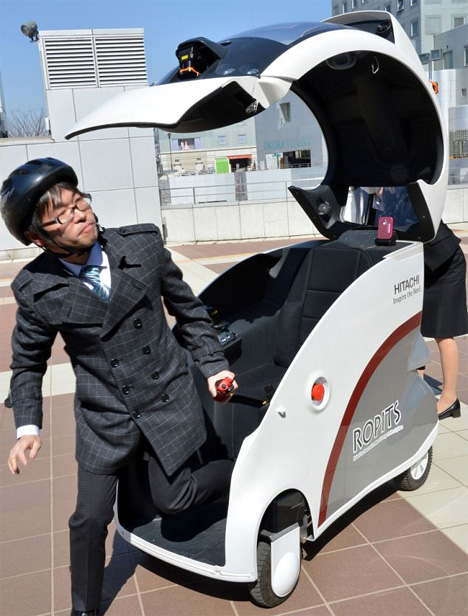 Self-Driving One-Person Robot Cars Hit Sidewalks of Japan ...