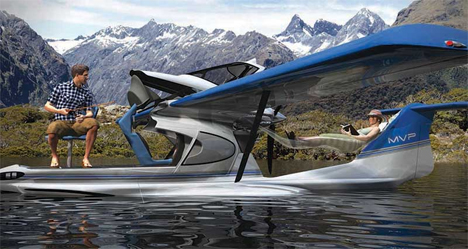 Multi-Tasking Seaplane is a Fishing Boat, Sundeck + Tent | Gadgets 