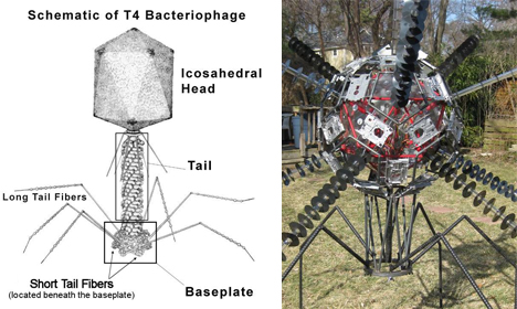 No Trojan Horse Art Viruses Made of Computer Parts 