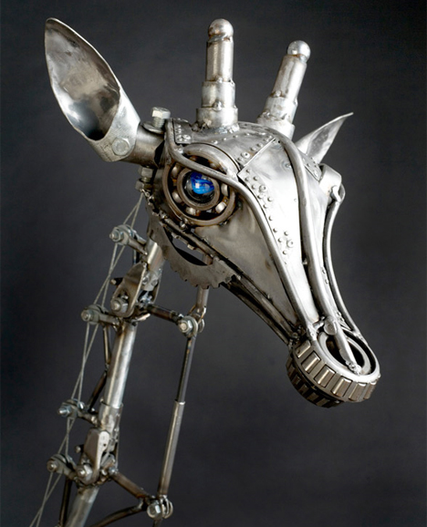 Steampunk giraffe