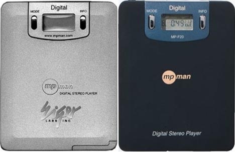 first mp3 player design