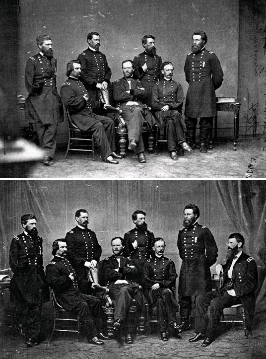 historical war generals edited photo