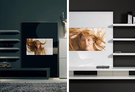borderless ad notam glass tv storage shelves wall mounted
