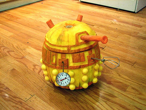 dalek jack o lantern