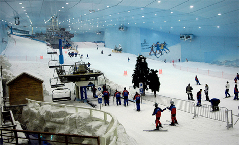 indoor ski resort