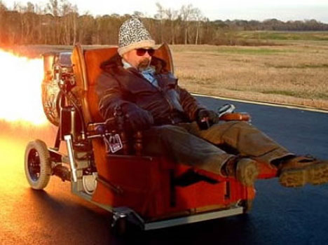 jet powered armchair