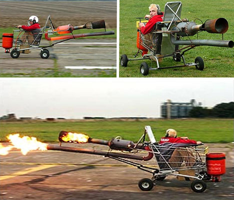 jet powered shopping cart