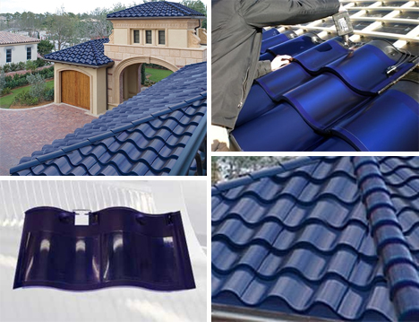 sole solar power generating shingles