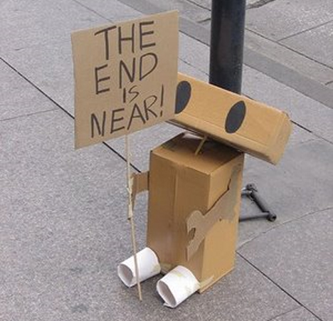 the end is near robot