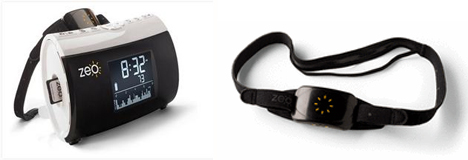 zeo sleep clock and headband