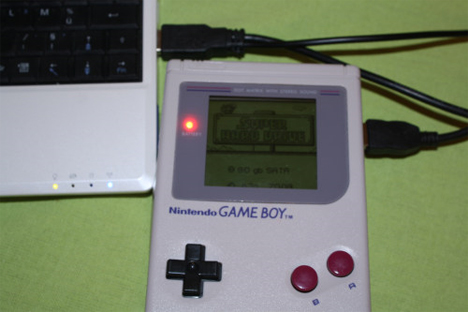 game boy hard drive