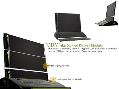 Divided Display Module