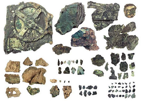 antikythera mechanism fragments