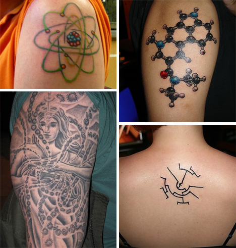 science tattoos | Catphi's Curiosities