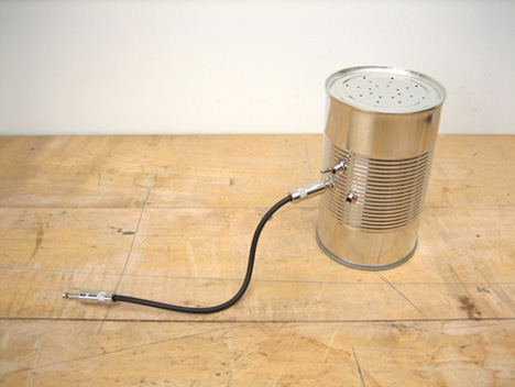 audio can simple ipod speaker