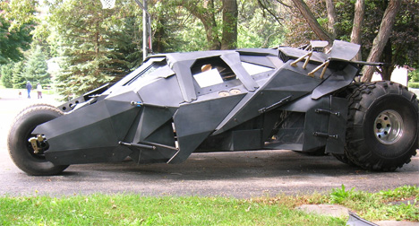 bob dullam homemade tumbler batmobile