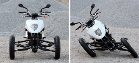 brudeli leanster three wheeled motorcycle