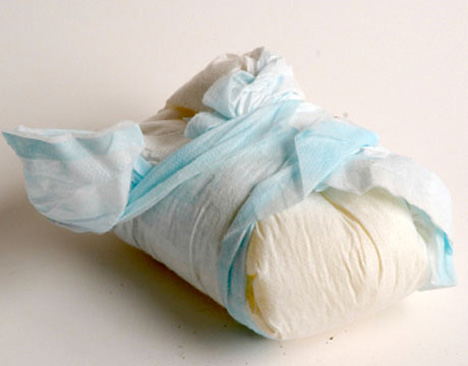 disposable diapers biofuel