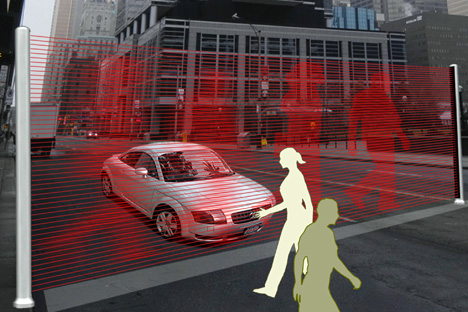 laser crosswalk