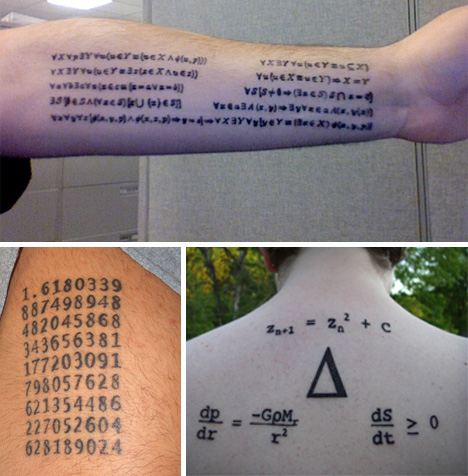 Geek Ink 20 Wonderfully Nerdy Scientific Tattoos Gadgets