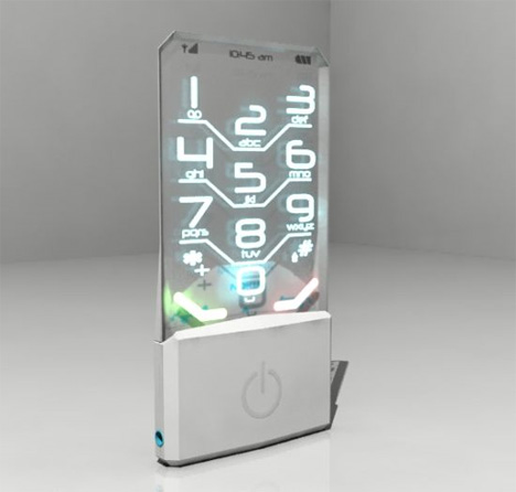 nokia transparent phone concept