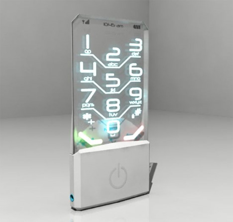 Clearly Calling You Transparent Nokia Cell Phone Concept - 