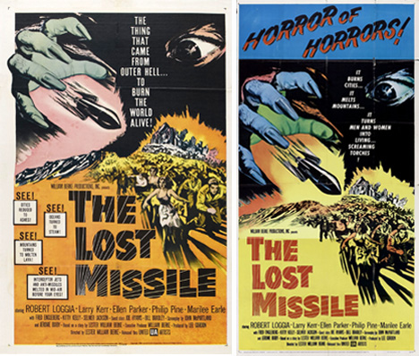the lost missile movie poster