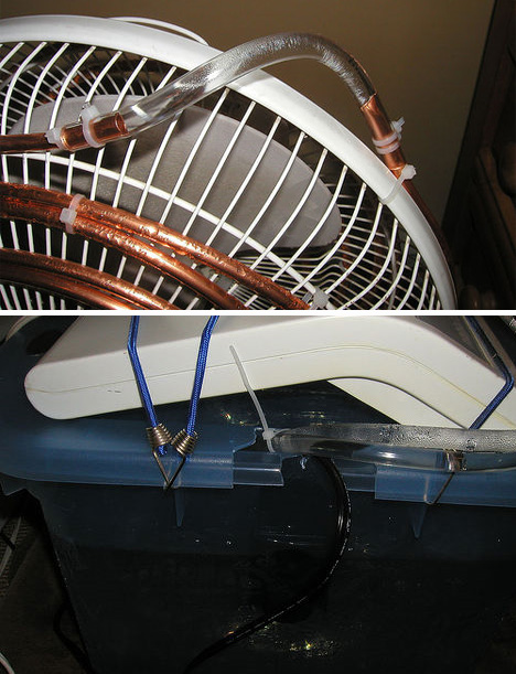 use a fan as an air conditioner