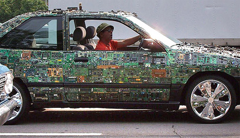 circuit board car