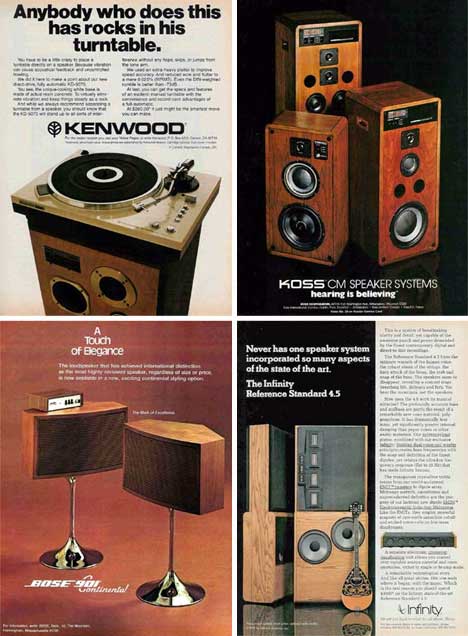 Vintage sales audio speakers