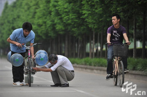 water bike diy