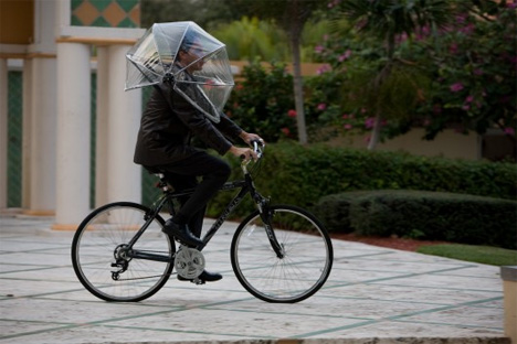 bike helmet umbrella