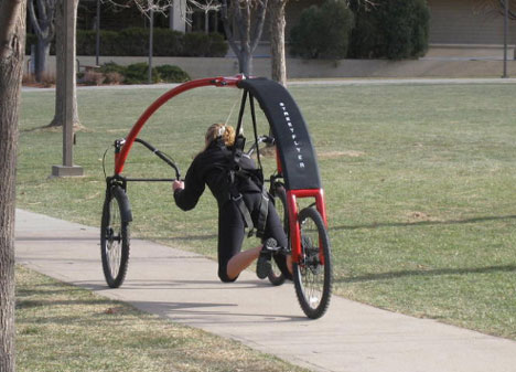 horizontal bicycle