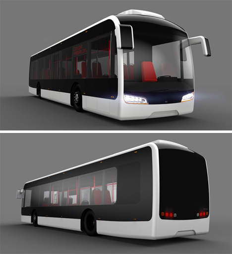 futuristic bus