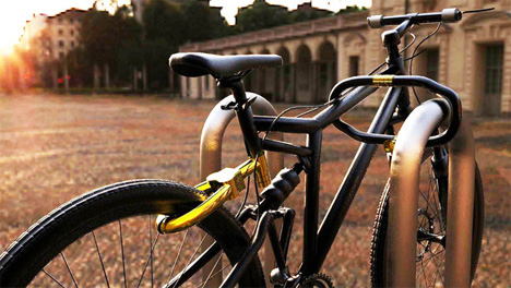 Safe Secure Bike Lock Makes Bike Unridable if Broken Gadgets Science Technology