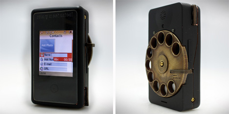 Rotary Mechanical Smartphone combines vintage rotary dial and modern  technology