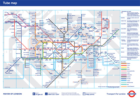 Re-Drawing the Tube: Iconic Map Gets Designer Makeover | Gadgets ...