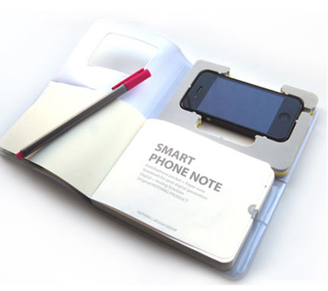 Old Meets New Paper Notebook Doubles as iPhone Case Gadgets