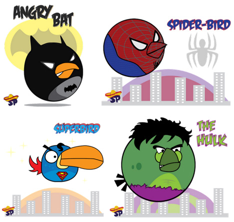 angry birds marvel superheroes game