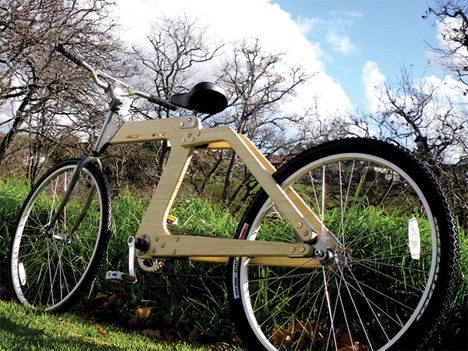 bamboo cargo bike