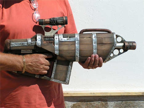 Grandaddy of All NERF Guns: Cool DIY Steampunk Weapon