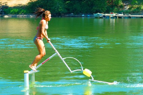 Personal Watercraft Lets You Skim Across Water Like a Bug Gadgets Science Technology