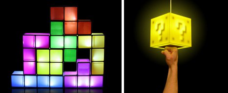 Geeky Home Highlights 2 Must Have Video Game Lamps Gadgets