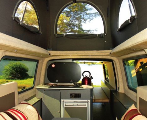 Baby Got Back: Transforming VW Has Sliding Camper Space