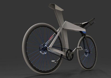 Lightweight Folded Metal Urban Bike Inspired by Origami | Gadgets ...