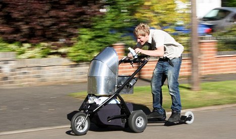 high tech baby stroller